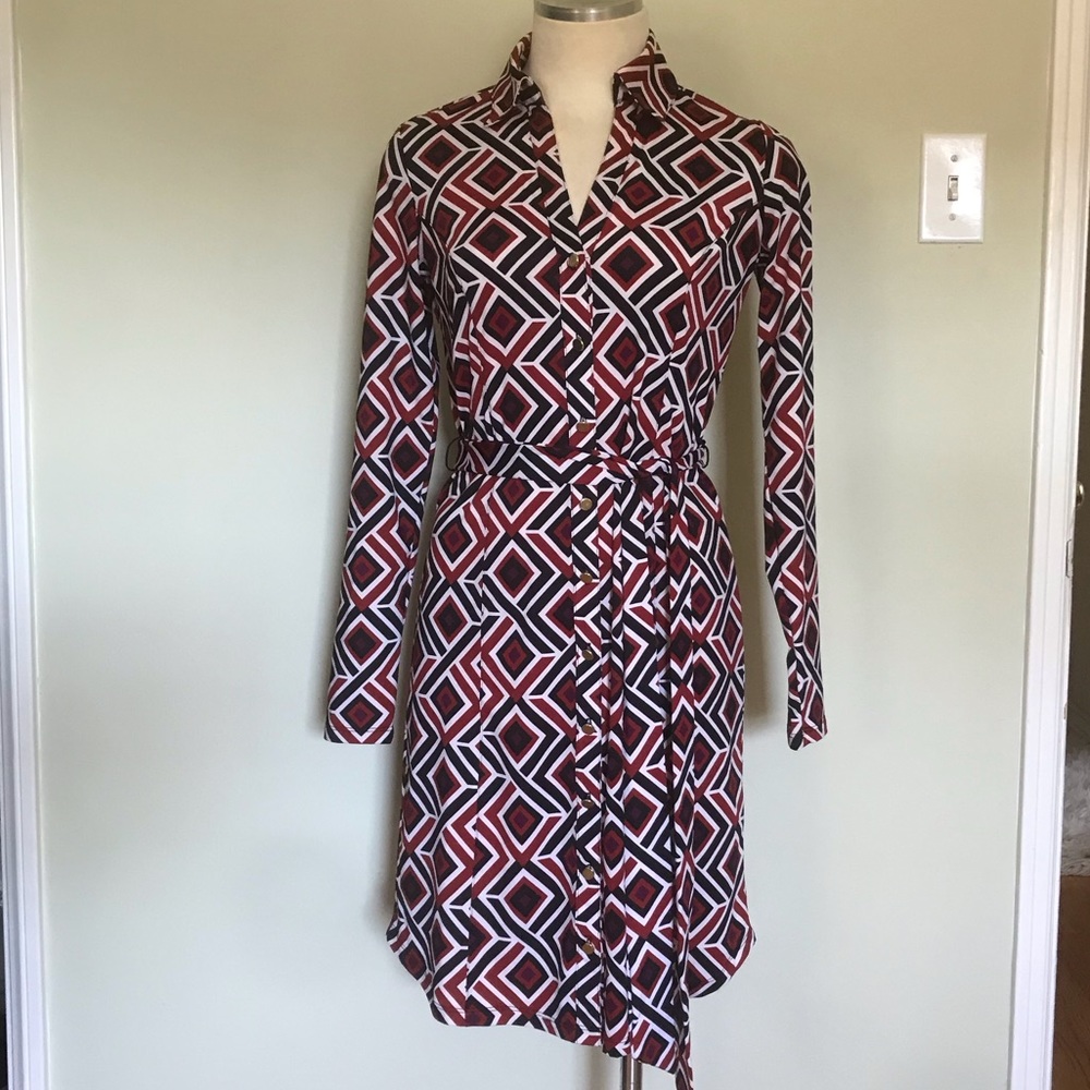 Geo synthesis dress - International Concepts